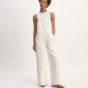 Everlane The Gardener Overall XS Bone Sold Out